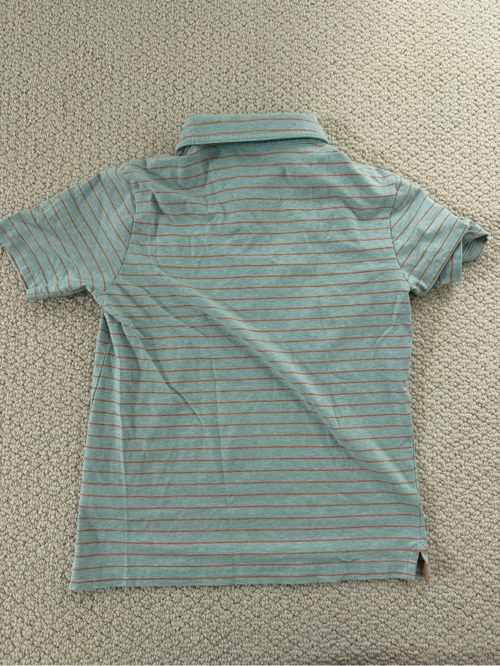 Johnnie-O Striped Polo Shirt with Chest Pocket - Casual Comfort